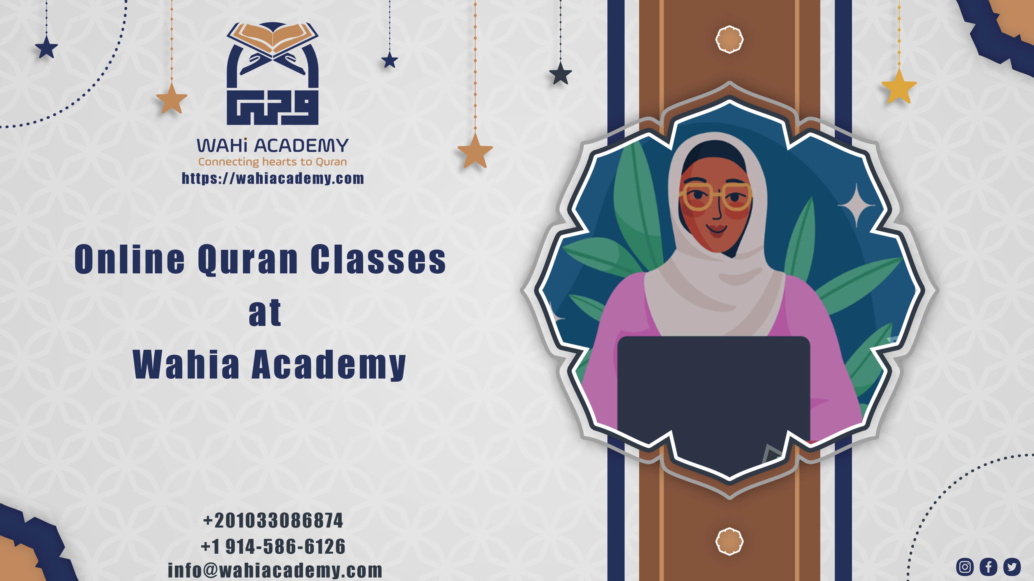 Online Quran Classes at Wahia Academy