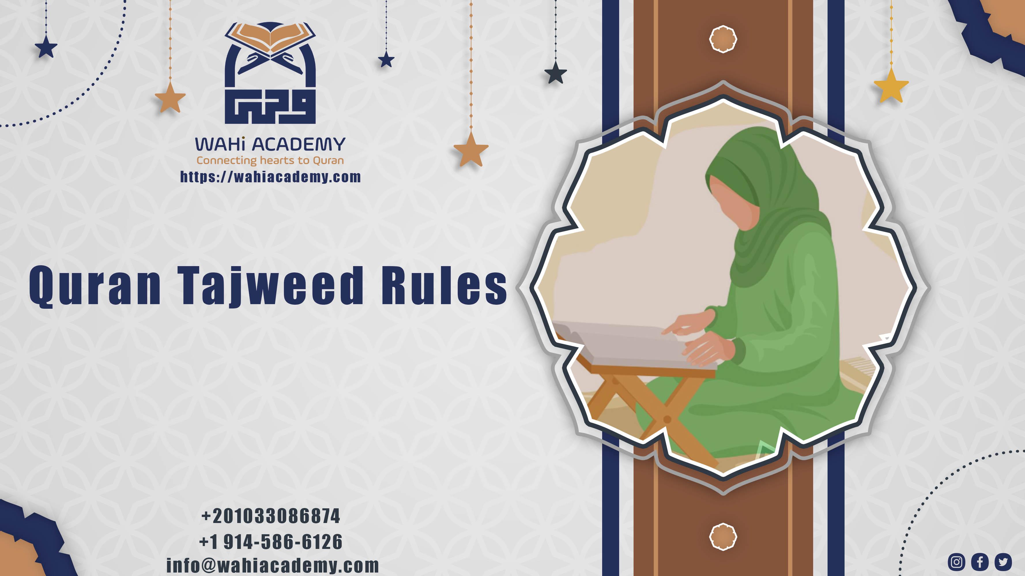 Quran Tajweed Rules