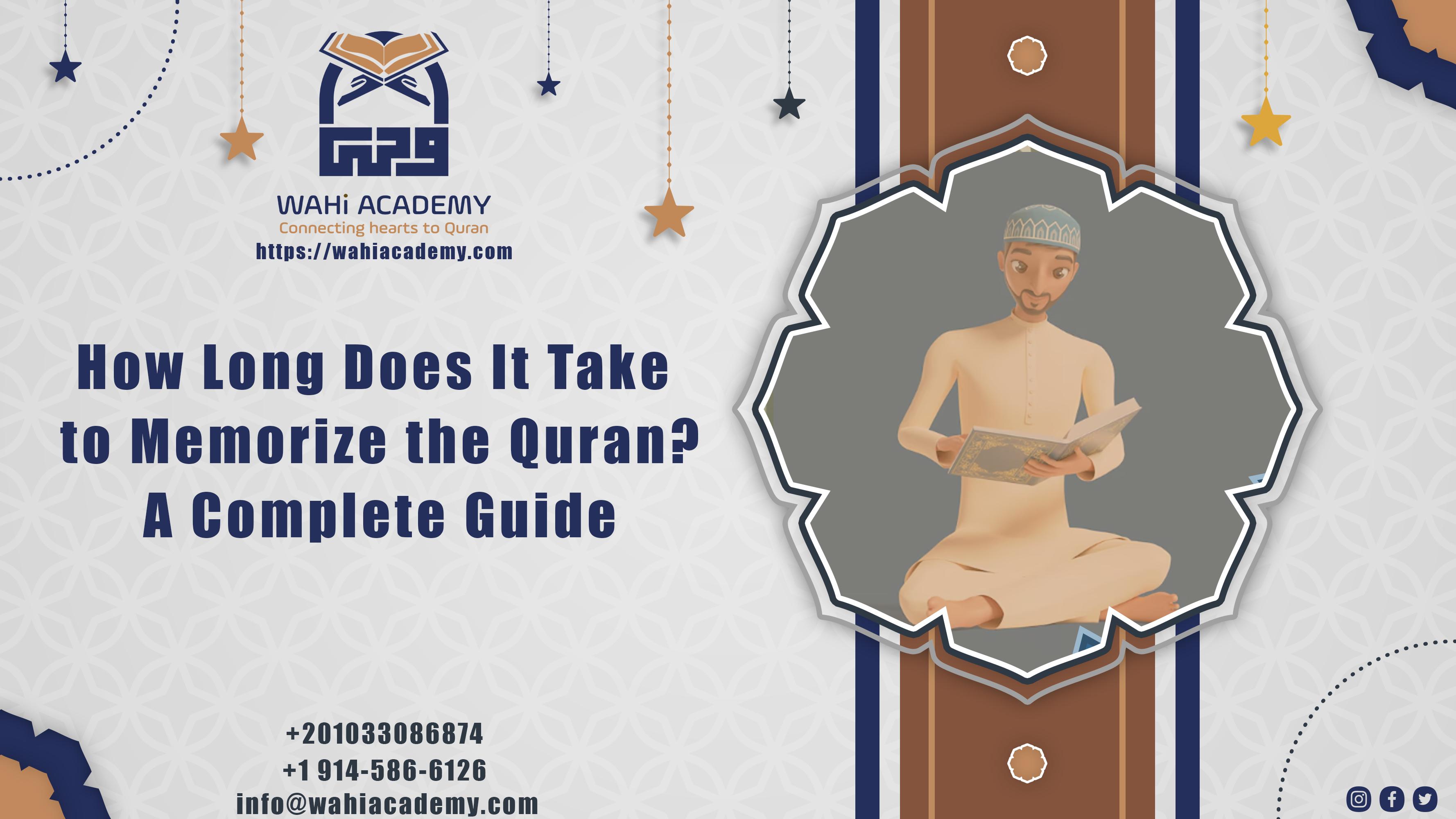How Long Does It Take to Memorize the Quran? — A Complete Guide